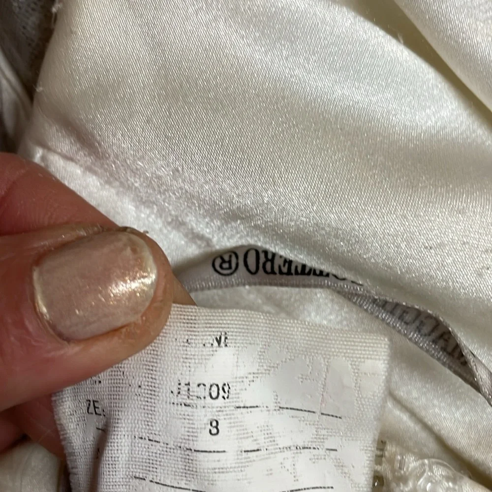 Maggie sottoro one shoulder satin gown - Picture 11 of 12